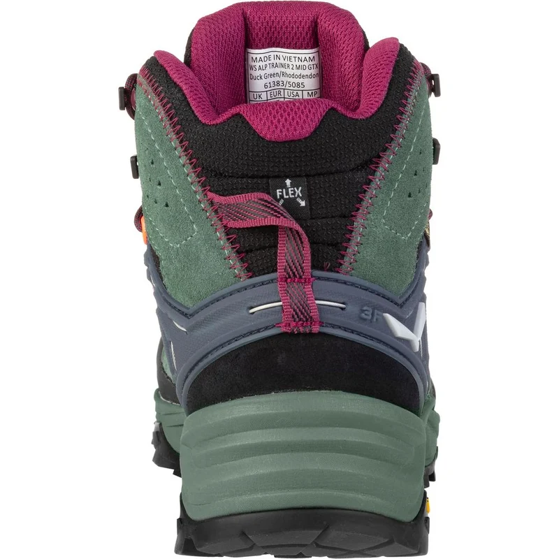 Salewa Alp Trainer 2 Mid GTX Boot Damen duck green/rhododendon Trekkingschuh