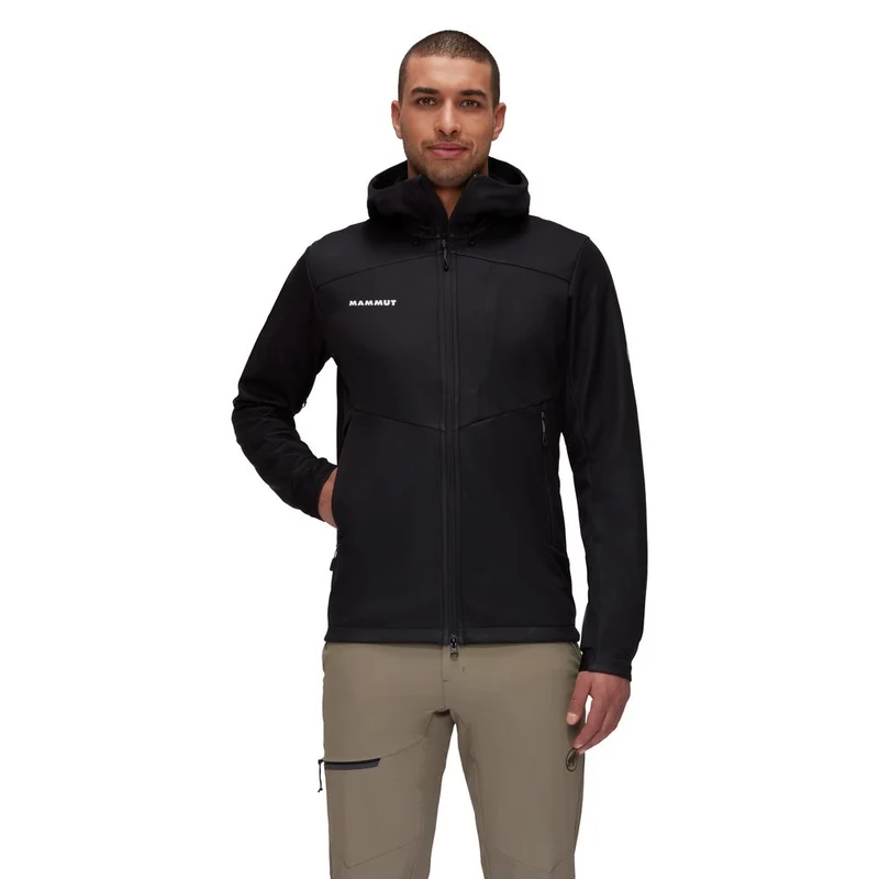 Mammut Ultimate VII Hooded Herren Softshelljacke black