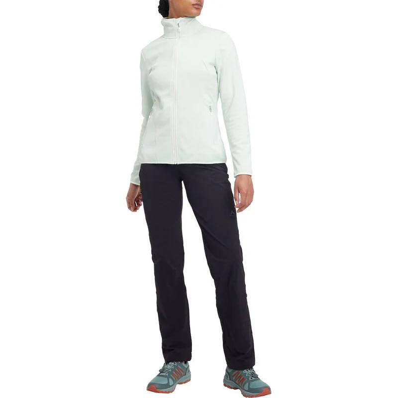 McKinley Roto II Damen Fleecejacke melange/mint light