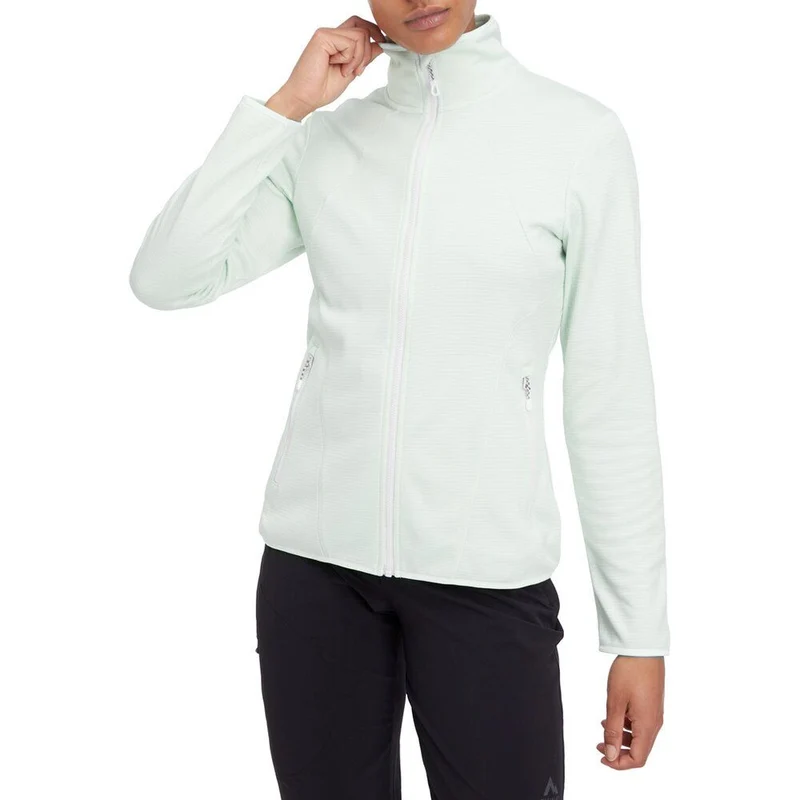 McKinley Roto II Damen Fleecejacke melange/mint light
