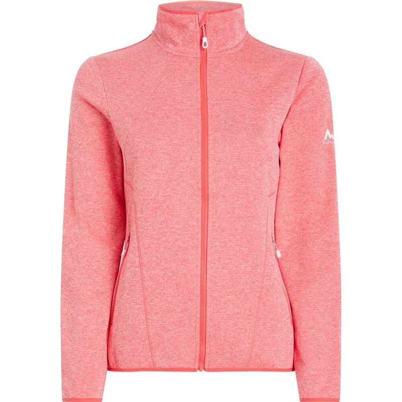 McKinley Roto II Damen Fleecejacke melange/pink