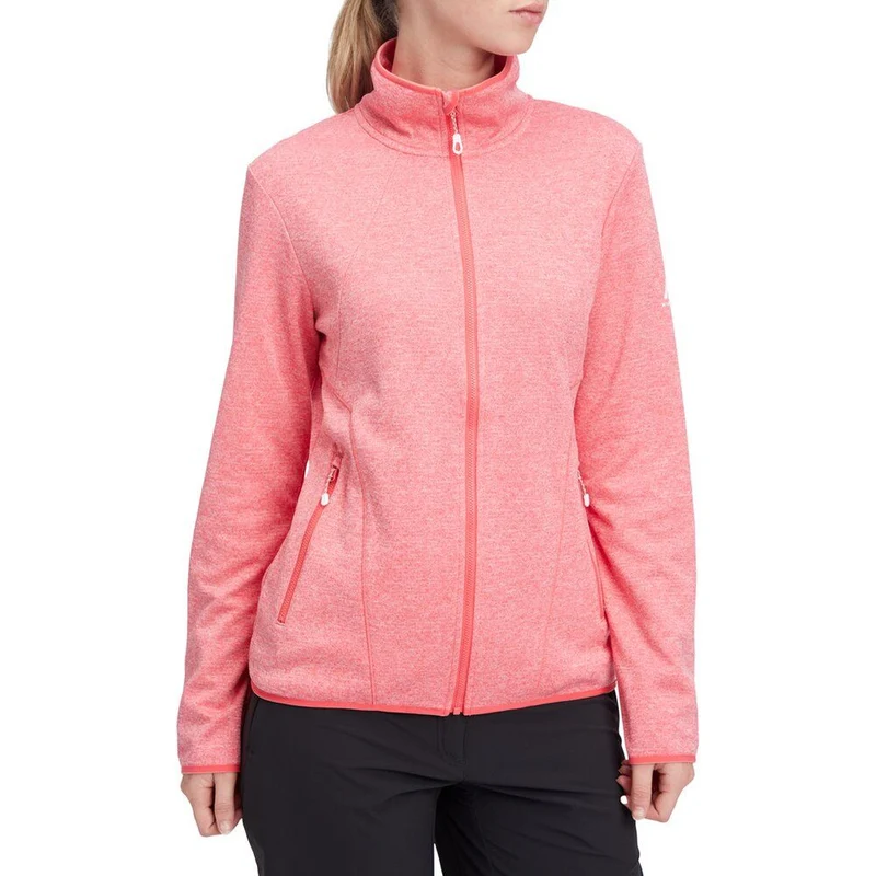 McKinley Roto II Damen Fleecejacke melange/pink