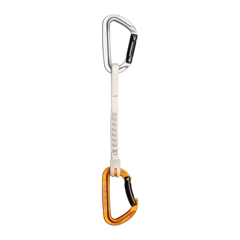 Mammut Sender Keylock 17 cm Quickdraw Express-Set light grey-gold