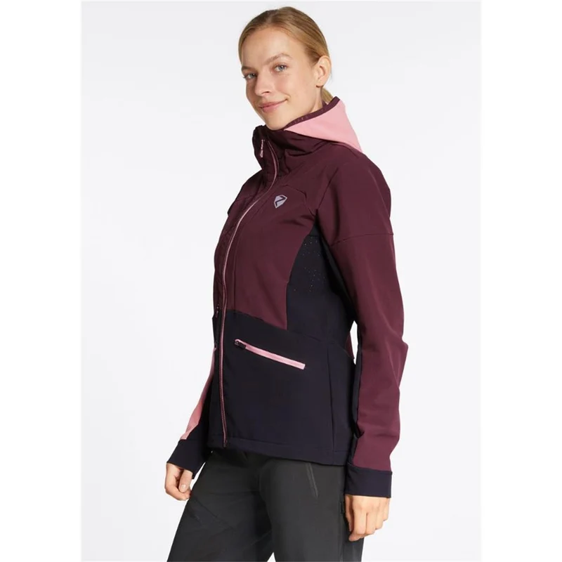 Ziener Nasinah lady velvet red blavk Damen Isolationsjacke