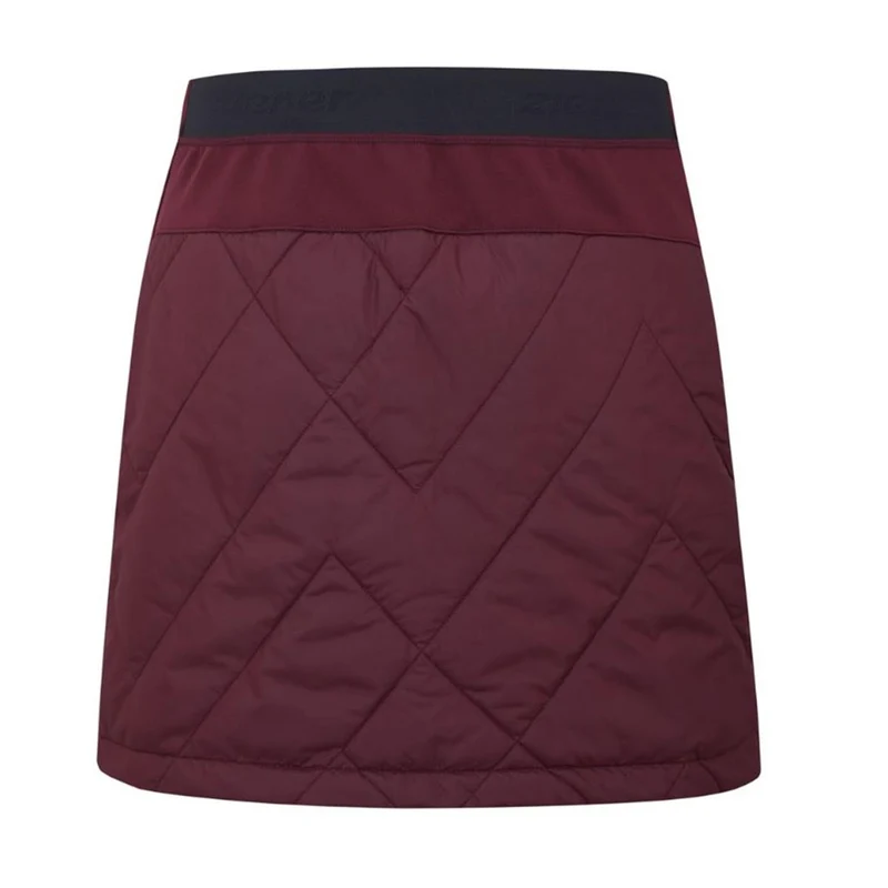 Ziener Nima Lady skirt active velvet red Damen Rock