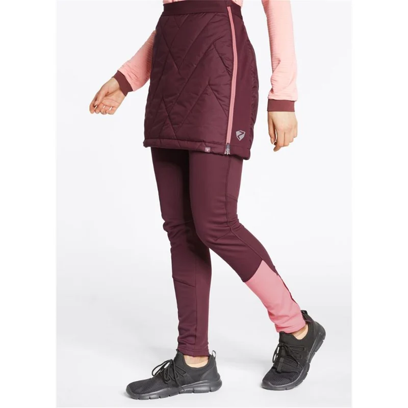 Ziener Nima Lady skirt active velvet red Damen Rock