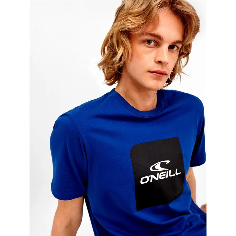 O'Neill Cube Ss T-Shirt Men surf the web blue