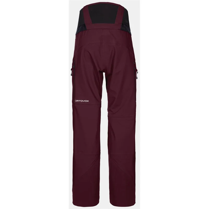 Ortovox 3L Guardian Shell Pants W dark wine