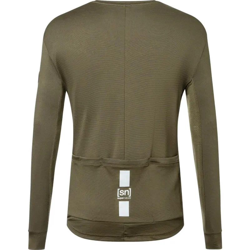 Super.Natural M Gravier LS Herren olive Herren Bike Longsleeve