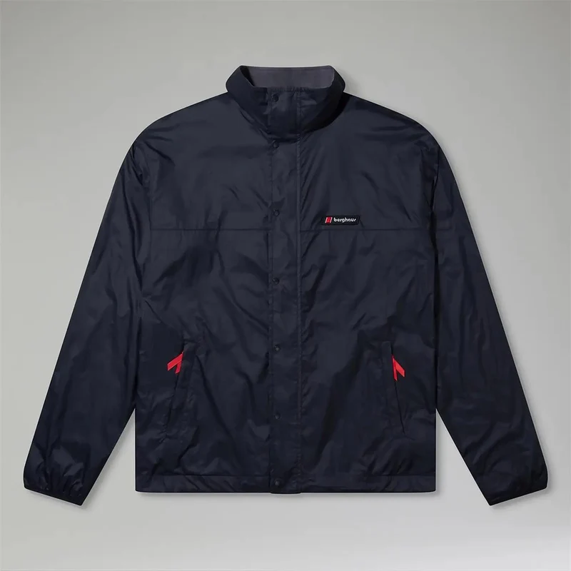 Berghaus Unisex Reverse Wind Full Zip Fleece Jacket black aztec