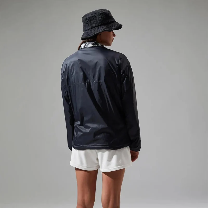 Berghaus Unisex Reverse Wind Full Zip Fleece Jacket black aztec