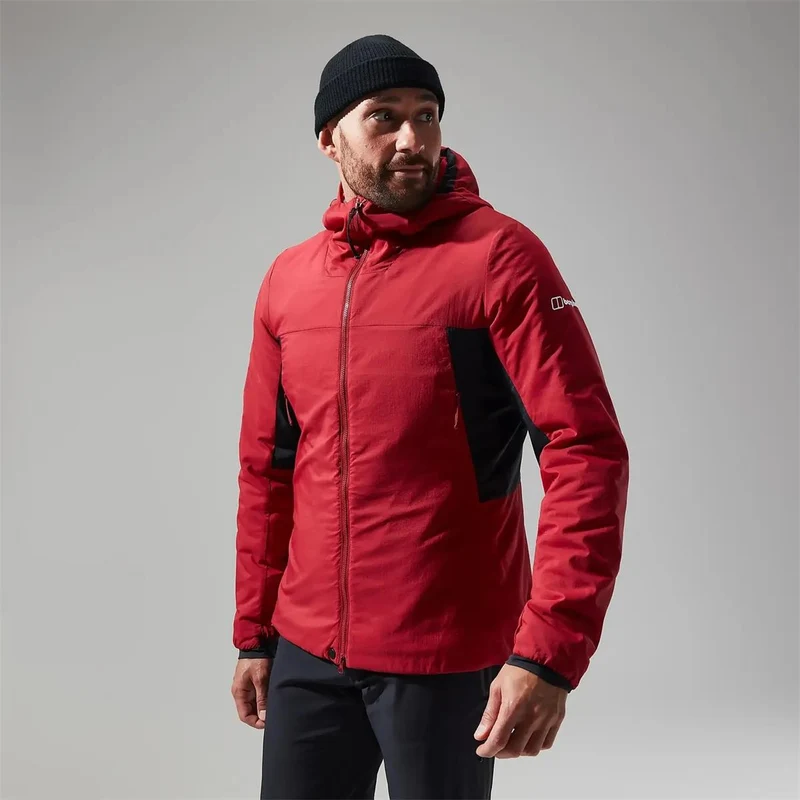 Berghaus Men MTN Seeker MW Synthetic Hoodie Jacket red black