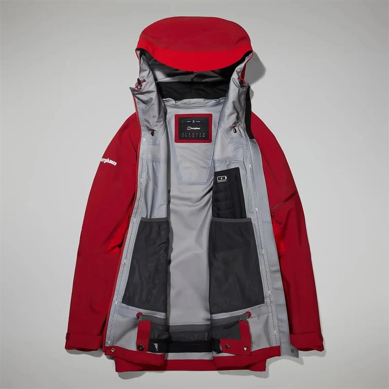 Berghaus Women MTN Arete Descend GTX Jacket red dahlia