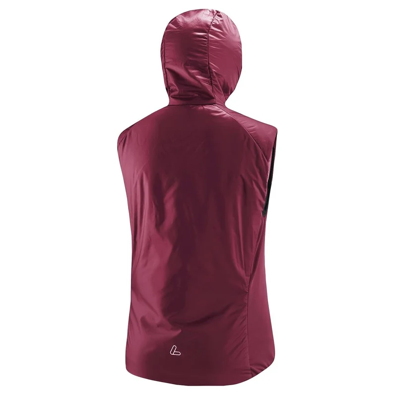 Löffler W Hooded Vest PL 60 purpur