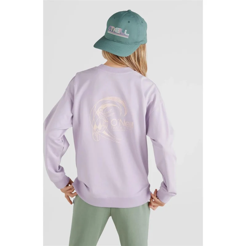 O'Neill Circle Surfer Crew Sweat Kinder lavendar frost