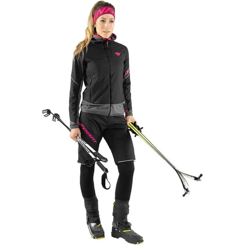 Dynafit Mezzalama Ptc Alpha Damen Shorts black out pink glo