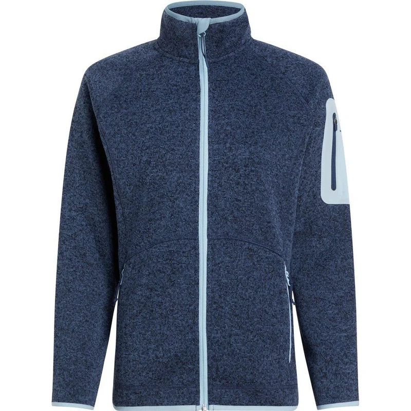 McKinley Damen Fleecejacke Skeena melange/navy Midlayer