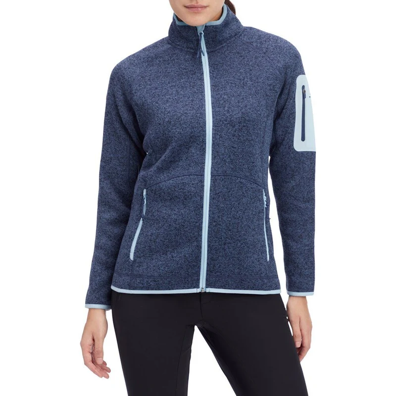McKinley Damen Fleecejacke Skeena melange/navy Midlayer