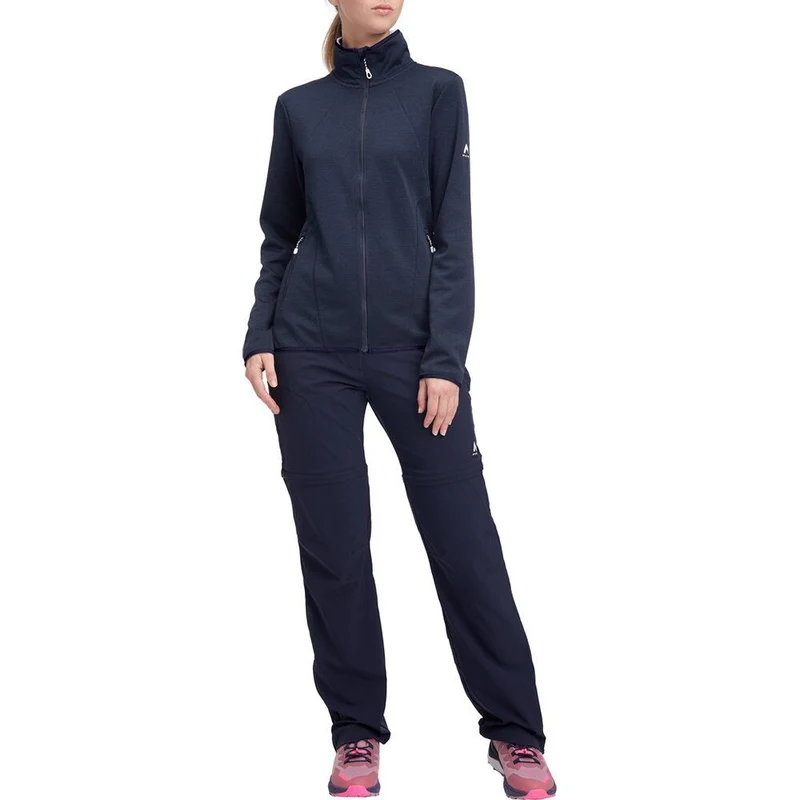 McKinley Roto II Damen Fleecejacke melange/navy