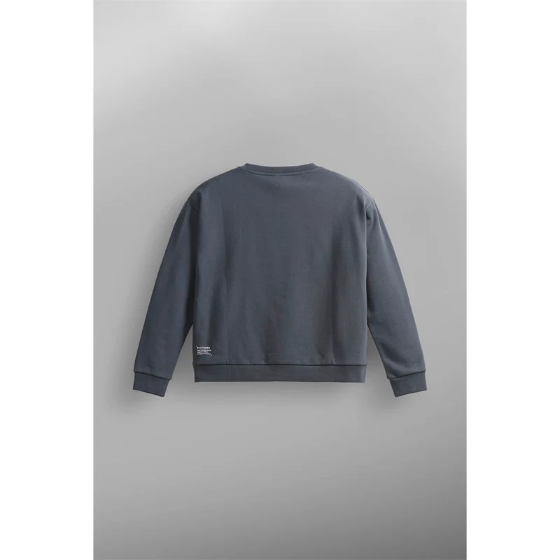 Picture Basement Crew Women Sweat dark blue