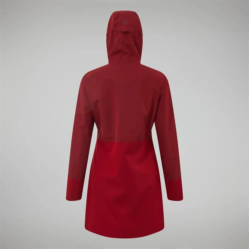 Berghaus Women Omeara Long Shell Jacket dark red
