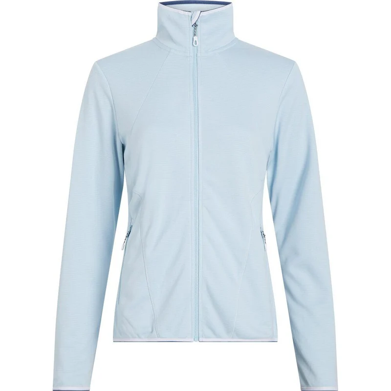 McKinley Roto II Damen Fleecejacke melange/blue light