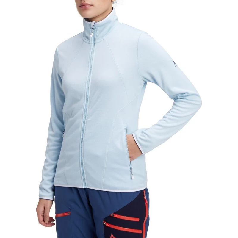 McKinley Roto II Damen Fleecejacke melange/blue light