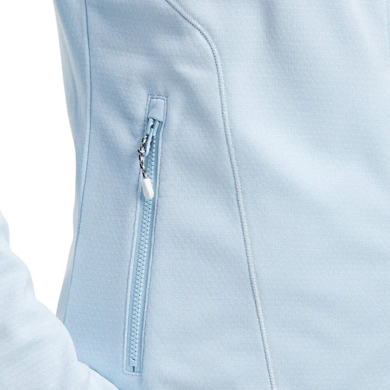McKinley Roto II Damen Fleecejacke melange/blue light