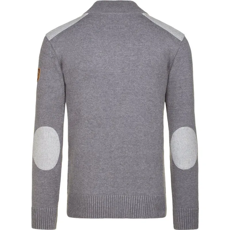 Almgwand 1928 Herren Pullover Backensteinalm anthrazit melè