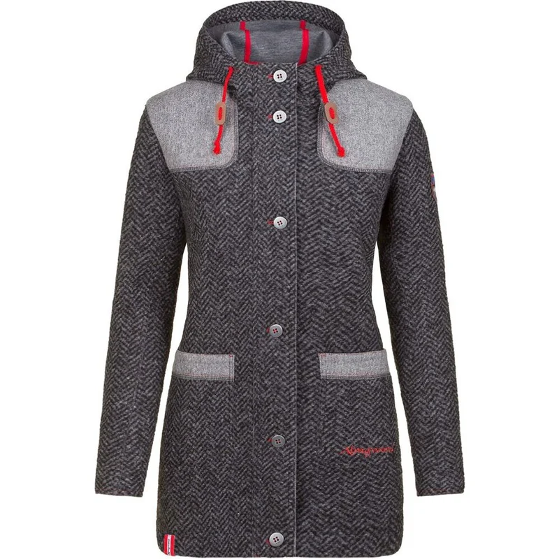 Almgwand 1928 Damen Jacke Hocheder grau-shadow