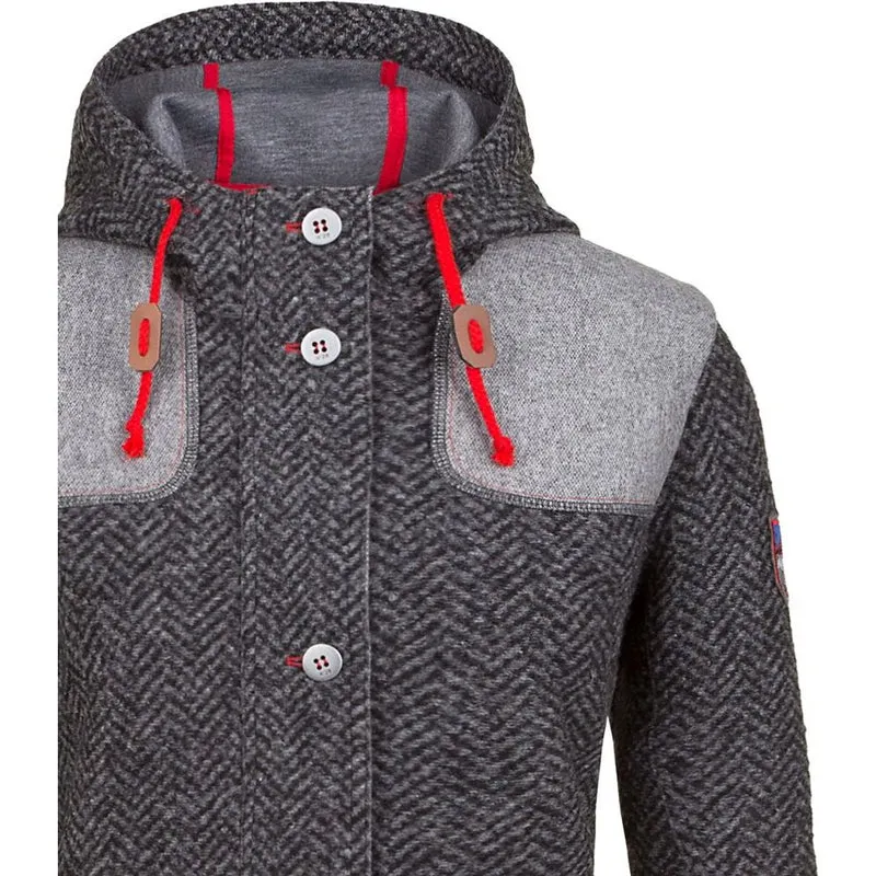 Almgwand 1928 Damen Jacke Hocheder grau-shadow