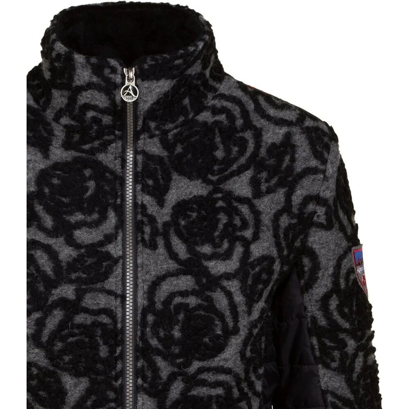 Almgwand 1928 Damen Jacke Illingerberg anthrazit-schwarz