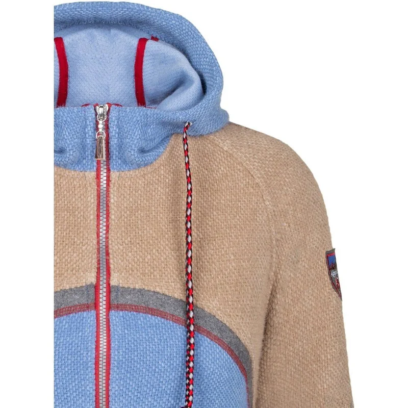 Almgwand 1928 Damen Jacke Sennkogel hellblau-stein