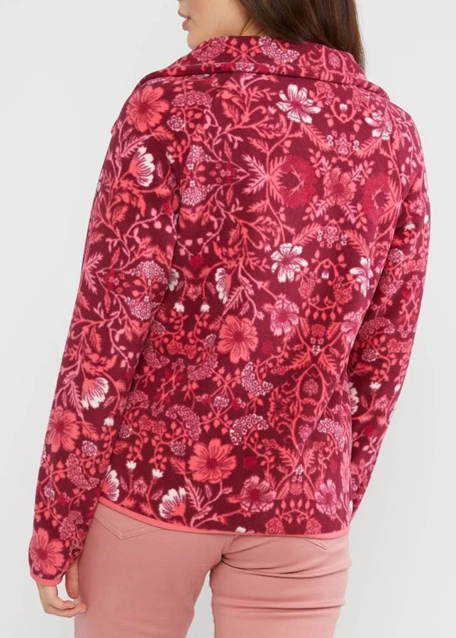 Blutsgeschwister Damen Fleecejacke Hüttenzauber romantic fire
