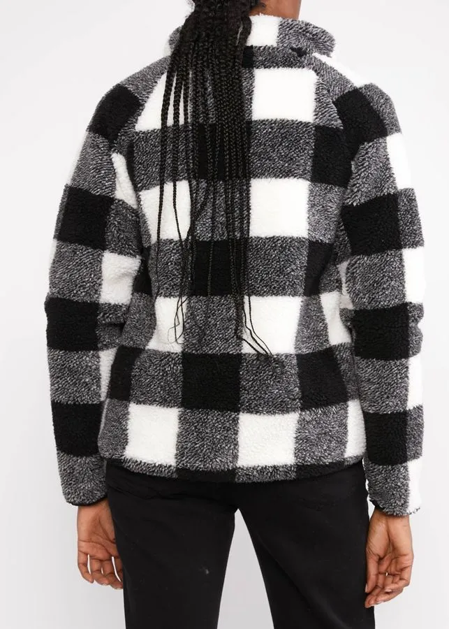 Blutsgeschwister Übergangsjacke Smoochy Woods Damen vegas quilted check