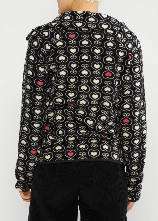 Blutsgeschwister Damen Fleecejacke Hüttenzauber sweetheart