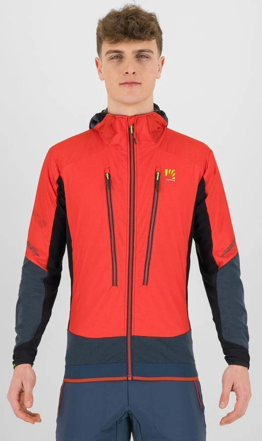 Karpos Alagna Plus Evo Herren Isolationsjacke fiery red/midnight