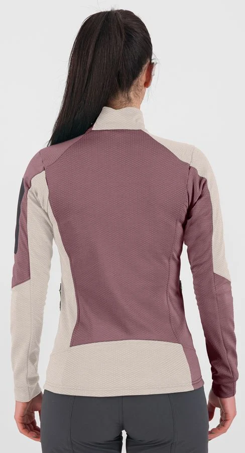 Karpos Cherz Damen Fleecejacke oat/deco rose