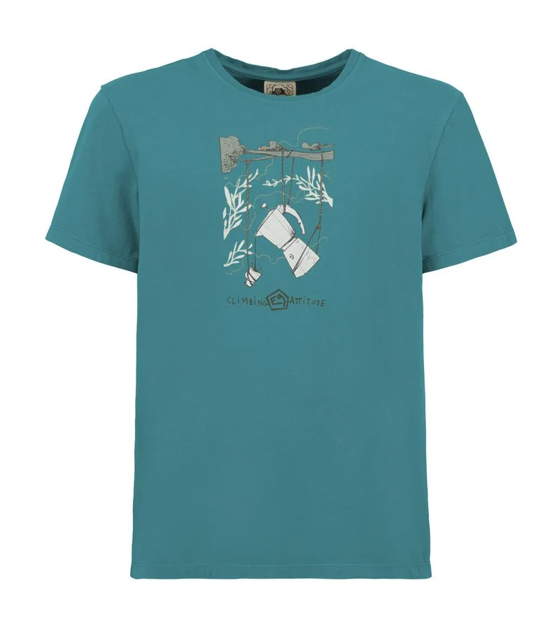 E9 Bond Herren Klettershirt turquoise
