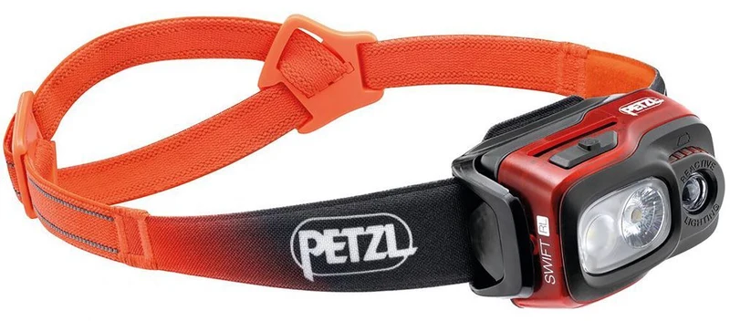 Petzl Swift RL 1100 lm Stirnlampe orange