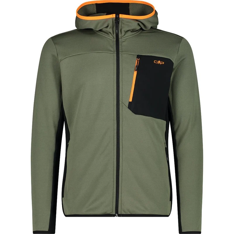 CMP Man Jacket Fix Hood olive