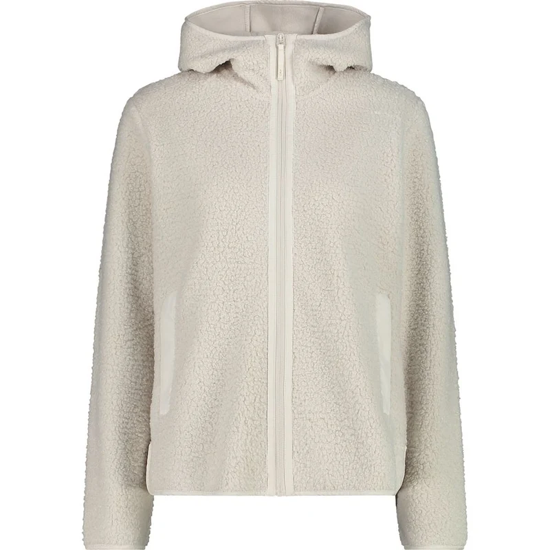 CMP Damen Jacket Fix Hood vaniglia