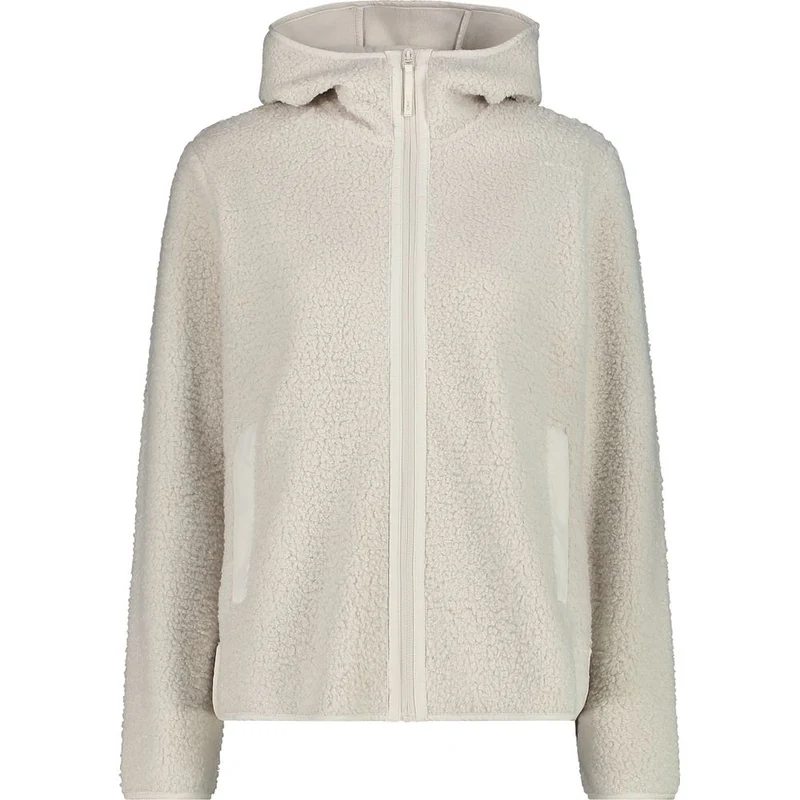 CMP Damen Jacket Fix Hood vaniglia