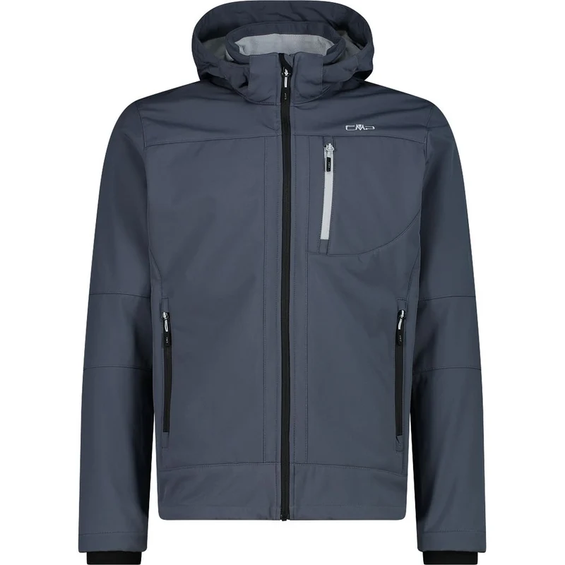 CMP Herren Jacket Zip Hood titanio-alluminio