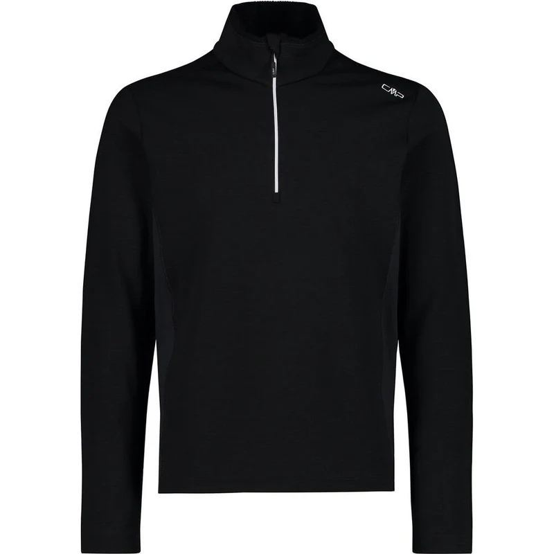 CMP Herren Rolli Herren Skirolli / Fleecepullover Langarm nero-bianco