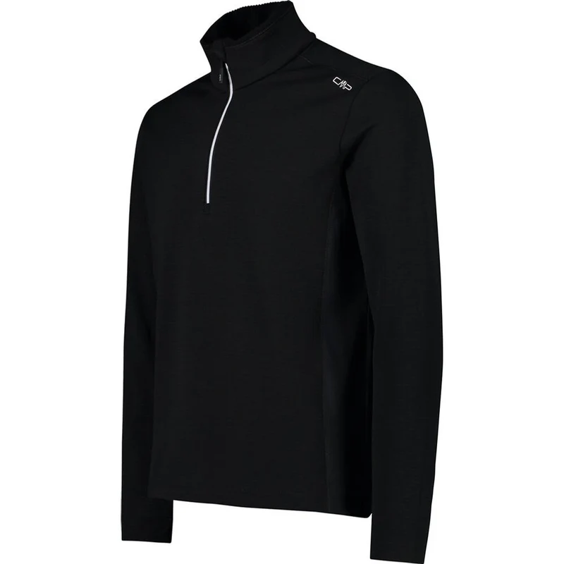 CMP Herren Rolli Herren Skirolli / Fleecepullover Langarm nero-bianco