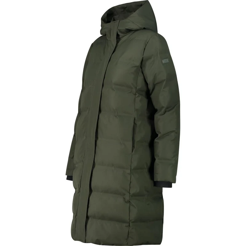 CMP Damen Coat Fix Hood forest Hardshelljacke
