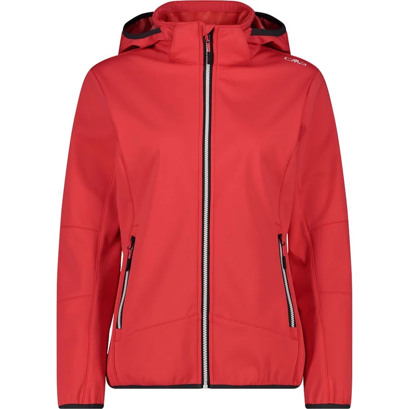 CMP Damen Jacket Zip Hood corallo