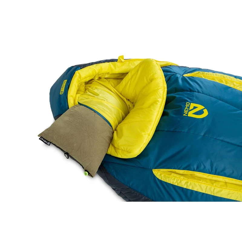 Nemo Forte™ Men's Endless Promise™ Synthetic Sleeping Bag 20 abyss/green sheen