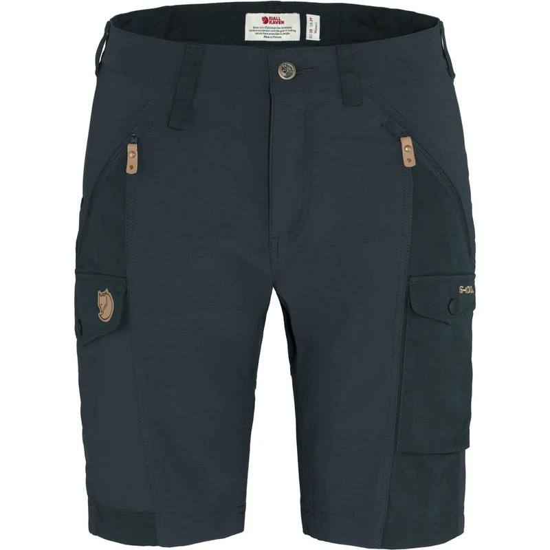 Fjäll Räven Nikka Shorts Curved Women dark navy